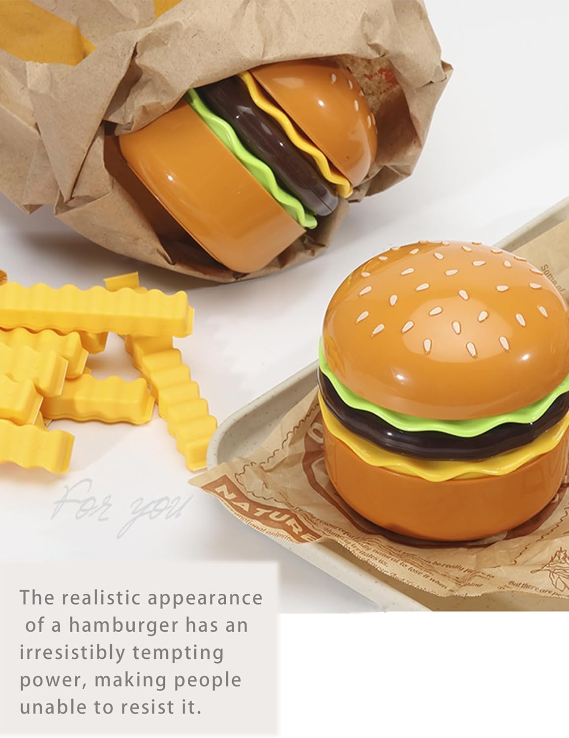 Burger Delight Folding Led Night Lamp (1 Pc)
