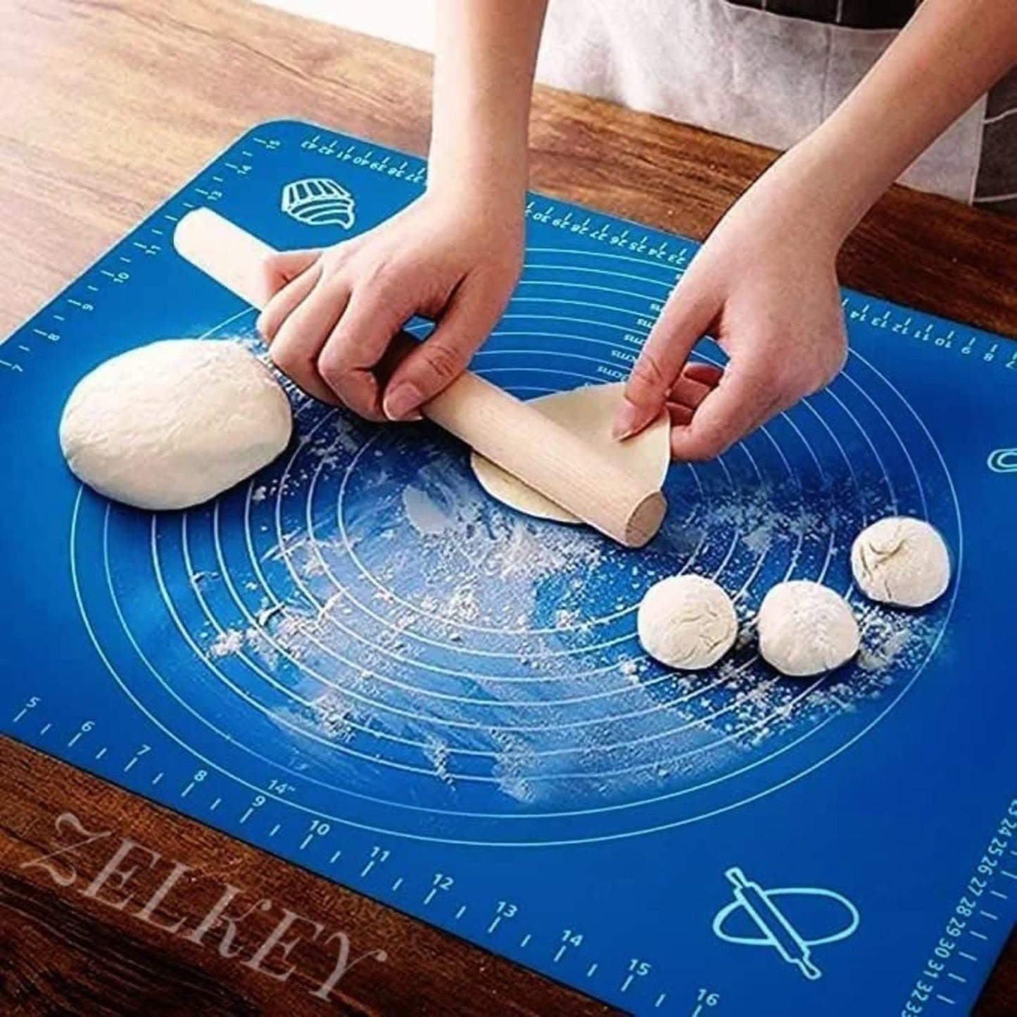 Rolling Mat Silicone Baking Mat Fondant Mat Sheet Chapati