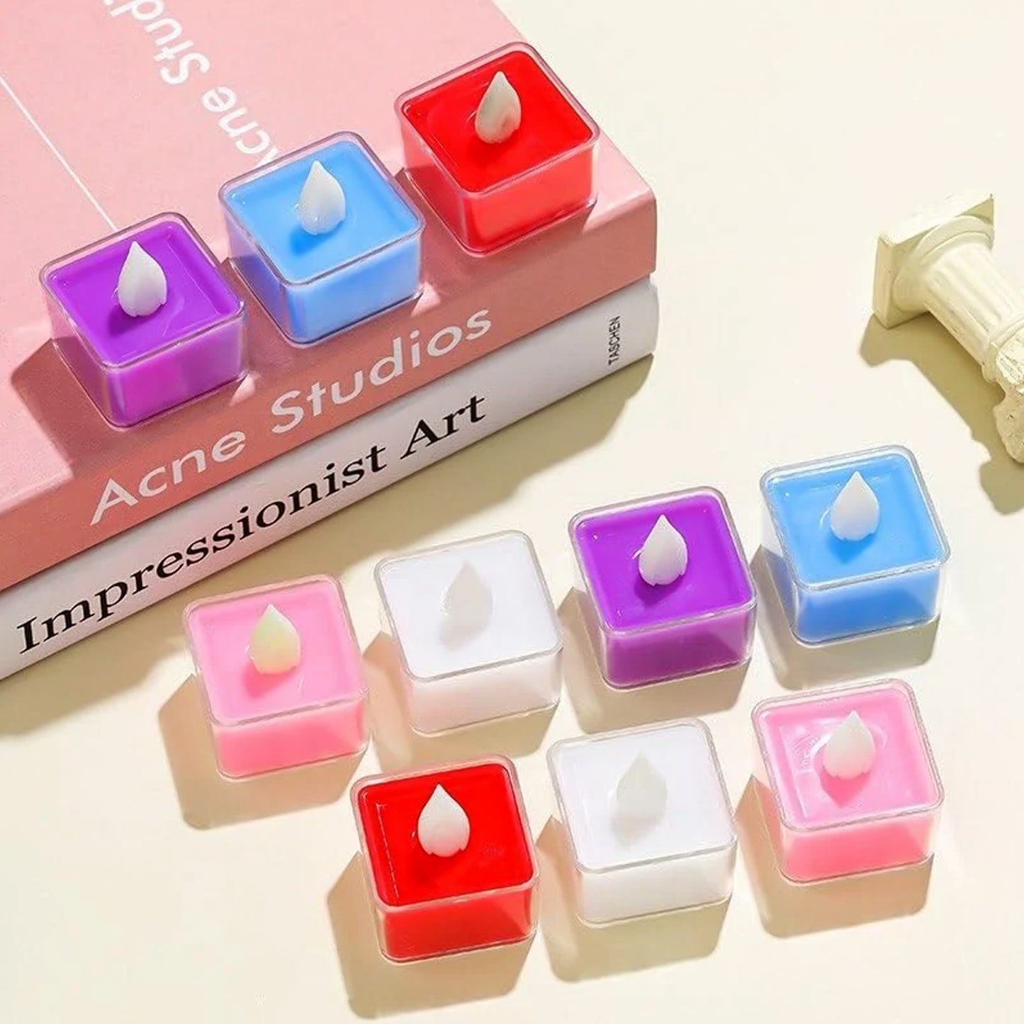 Multi-color Led Tealight Candles(Set Of 24)