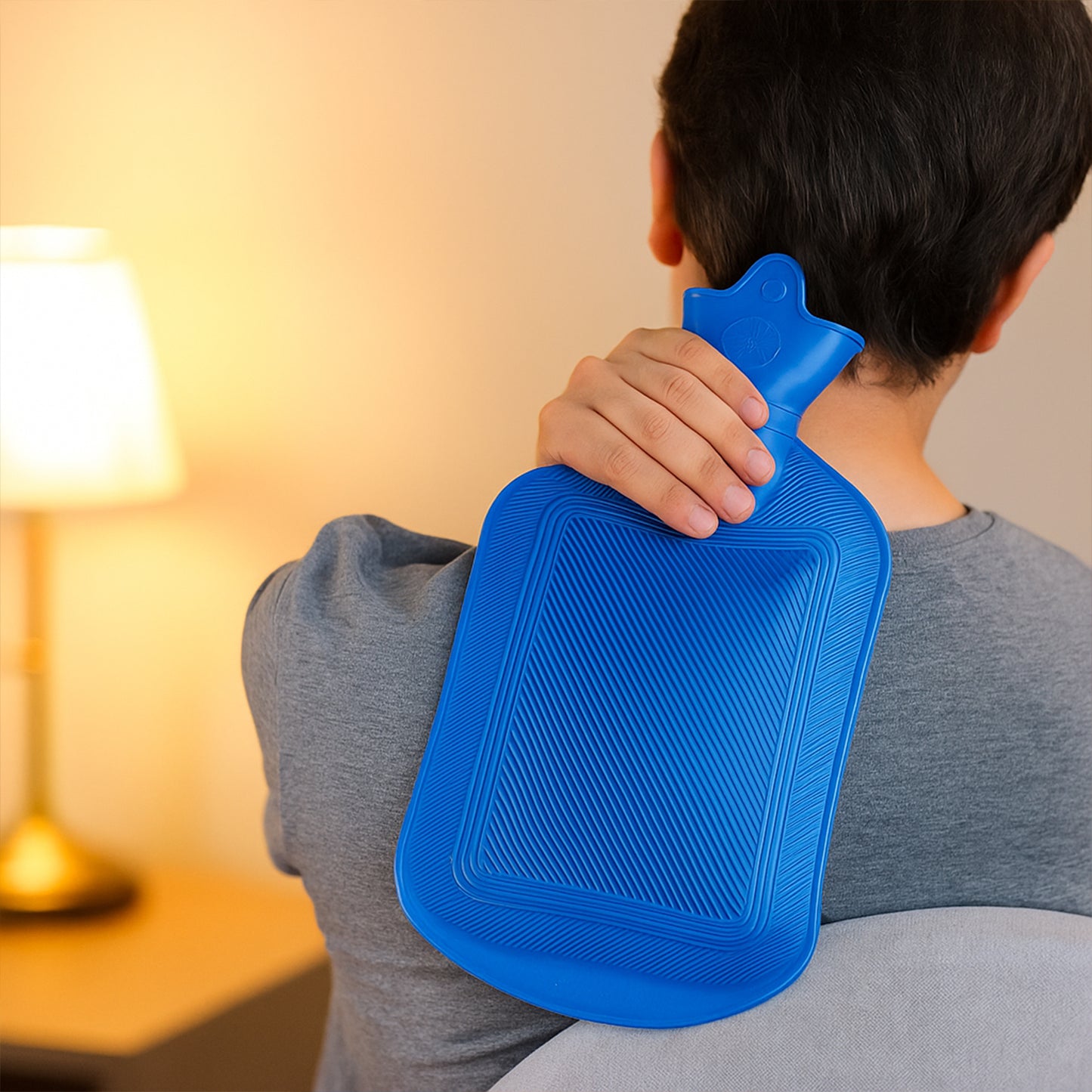 Rubber Hot Water Heating Pad Bag For Pain Relief(Small)