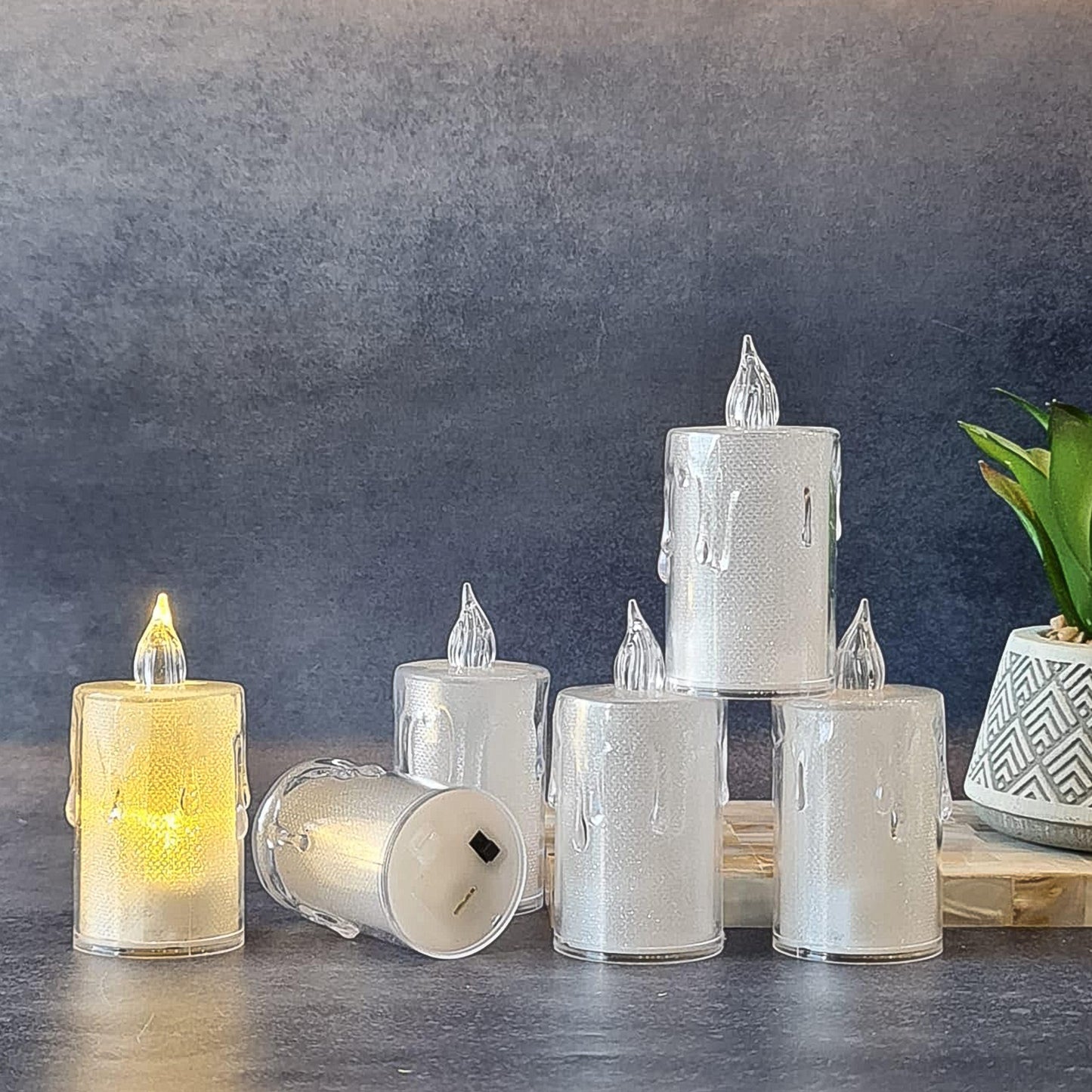 Premium Candles For Home Decoration Crystal Candle Lights