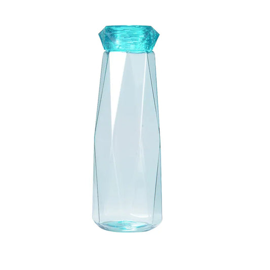 2283 Glass Fridge Water Bottle with Plastic Cap & 2 Glasses – BPA-Free, Durable Glass Bottle for Home & Kitchen Use