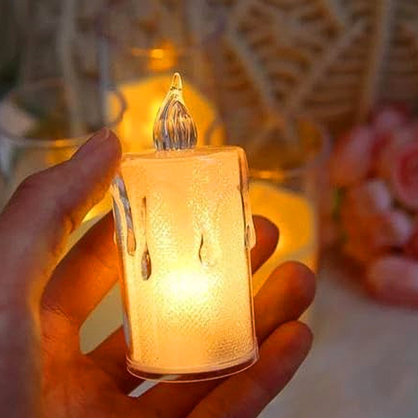 Premium Candles For Home Decoration Crystal Candle Lights